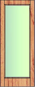 Single pane glass. Suitable for external use