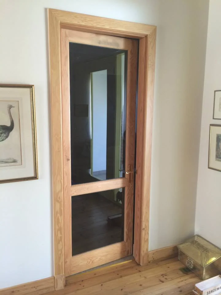Oaklands Residence interior with timber doors and skirting